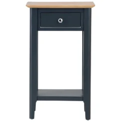 Bergen Blue Painted Oak Telephone Table 17 Bergen Blue Painted Oak Telephone Table -Furniture Specialty Store ntp tel blue 8