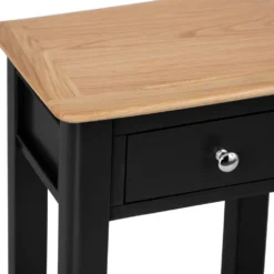 Bergen Black Painted Oak Telephone Table 13 Bergen Black Painted Oak Telephone Table -Furniture Specialty Store ntp tel jb 4