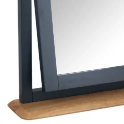 Bergen Blue Painted Oak Vanity Mirror -Furniture Specialty Store ntp tm blue 3