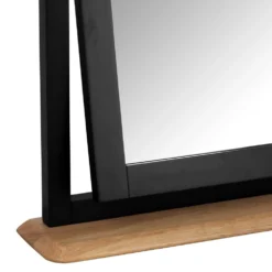 Bergen Black Painted Oak Vanity Mirror 11 Bergen Black Painted Oak Vanity Mirror -Furniture Specialty Store ntp tm jb 3