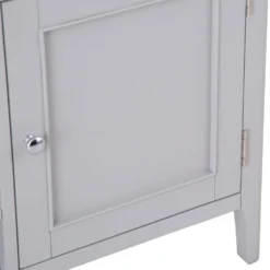 Bergen Grey Painted Oak Wine Cabinet -Furniture Specialty Store ntp wc g 9