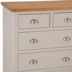Rutland Painted Oak 2 Over 3 Chest -Furniture Specialty Store ra 2o3 tr 7