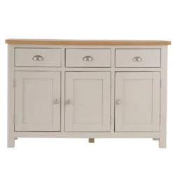 Rutland Painted Oak 3 Door 3 Drawer Large Sideboard -Furniture Specialty Store ra 3ds tr 11