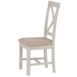 Rutland Painted Oak Fabric Seat Dining Chair -Furniture Specialty Store ra chf tr 4