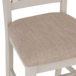 Rutland Painted Oak Fabric Seat Dining Chair -Furniture Specialty Store ra chf tr 7