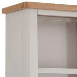 Rutland Painted Oak Tall Narrow Bookcase -Furniture Specialty Store ra lbc tr 2