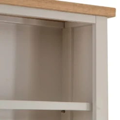 Rutland Painted Oak Tall Narrow Bookcase -Furniture Specialty Store ra lbc tr 3