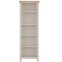 Rutland Painted Oak Tall Narrow Bookcase -Furniture Specialty Store ra lbc tr 7