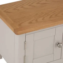 Rutland Painted Oak Large TV Unit -Furniture Specialty Store ra ltv truffle 3