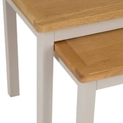 Rutland Painted Oak Nest Of 2 Tables -Furniture Specialty Store ra n2t tr1 7