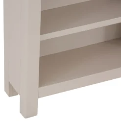 Rutland Painted Oak Small Wide Bookcase -Furniture Specialty Store ra swbc tr 5