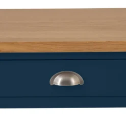 Rutland Blue Painted Oak Dressing Table -Furniture Specialty Store rab dt b 5