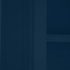 Rutland Blue Painted Oak Tall Narrow Bookcase -Furniture Specialty Store rab lbc b 6