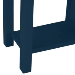 Rutland Blue Painted Oak Telephone Table -Furniture Specialty Store rab tel b 8