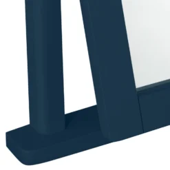 Rutland Blue Painted Oak Dressing Table Mirror 11 Rutland Blue Painted Oak Dressing Table Mirror -Furniture Specialty Store rab tm b 3