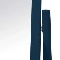 Rutland Blue Painted Oak Dressing Table Mirror 13 Rutland Blue Painted Oak Dressing Table Mirror -Furniture Specialty Store rab tm b 4