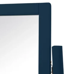 Rutland Blue Painted Oak Dressing Table Mirror 12 Rutland Blue Painted Oak Dressing Table Mirror -Furniture Specialty Store rab tm b 5