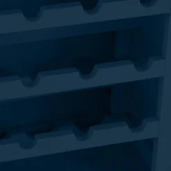 Rutland Blue Painted Oak Wine Cabinet -Furniture Specialty Store rab wc b 5