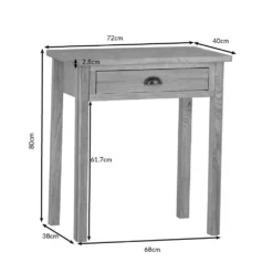Rutland Oak Dressing Table -Furniture Specialty Store rao dt dimensions
