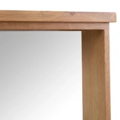 Rutland Oak Mirrored Coat Rack -Furniture Specialty Store rao hbt 4