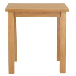 Rutland Oak Square Fixed Top Dining Table -Furniture Specialty Store rao sftt co 1