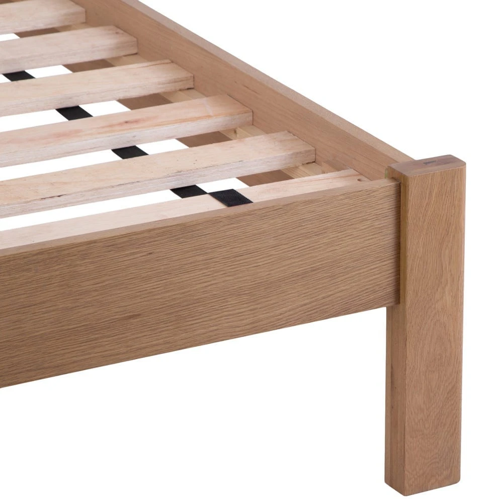 Rutland Oak Single Bed Frame 4 Rutland Oak Single Bed Frame - Image 4