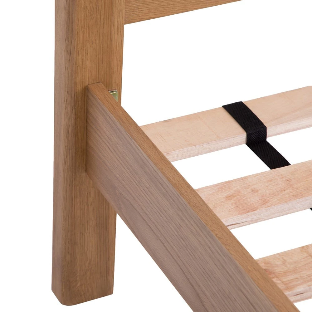 Rutland Oak Single Bed Frame 9 Rutland Oak Single Bed Frame - Image 9