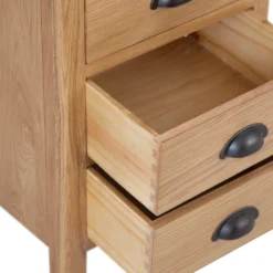 Rutland Oak 3 Drawer Large Bedside Table 15 Rutland Oak 3 Drawer Large Bedside Table -Furniture Specialty Store rutlandoak 101