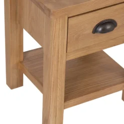 Rutland Oak Lamp Table With Drawer -Furniture Specialty Store rutlandoak 122