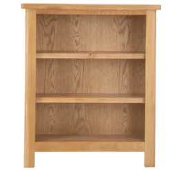 Rutland Oak Small Wide Bookcase -Furniture Specialty Store rutlandoak 190