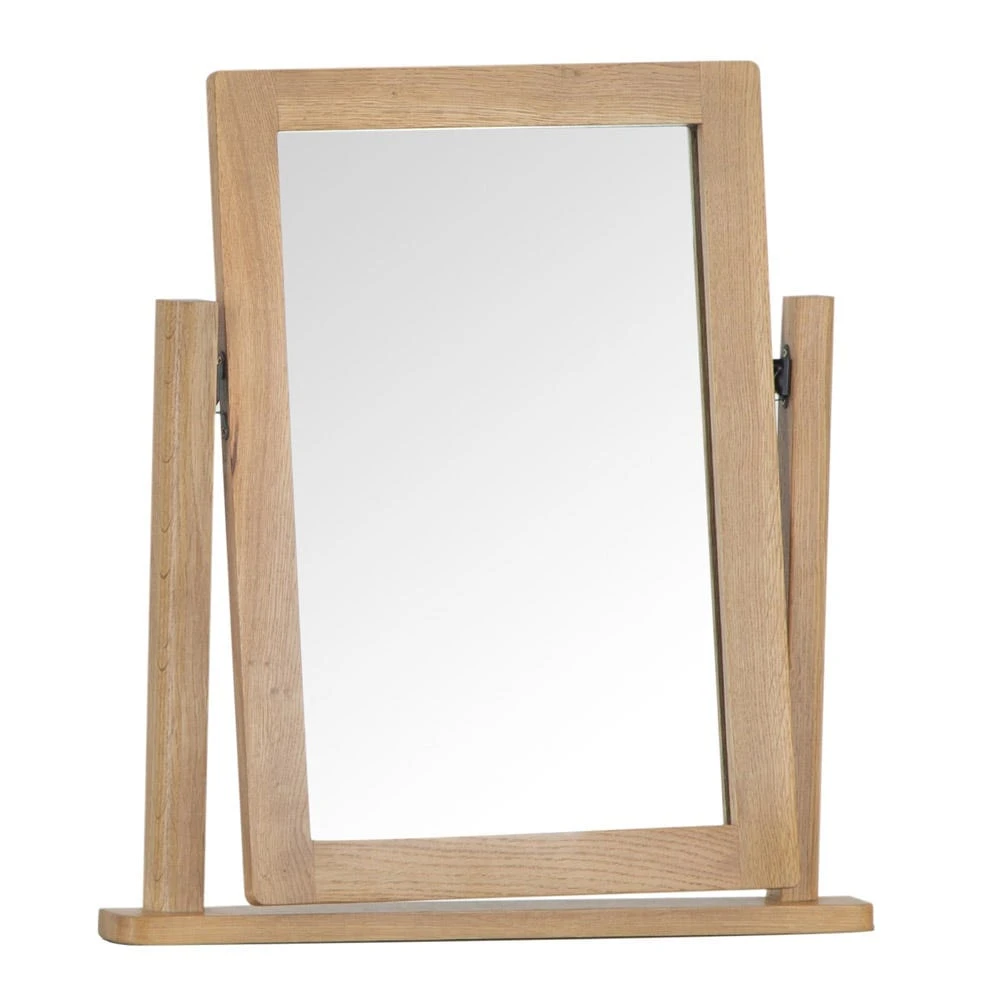 Rutland Oak Dressing Table Mirror 3 Rutland Oak Dressing Table Mirror - Image 3