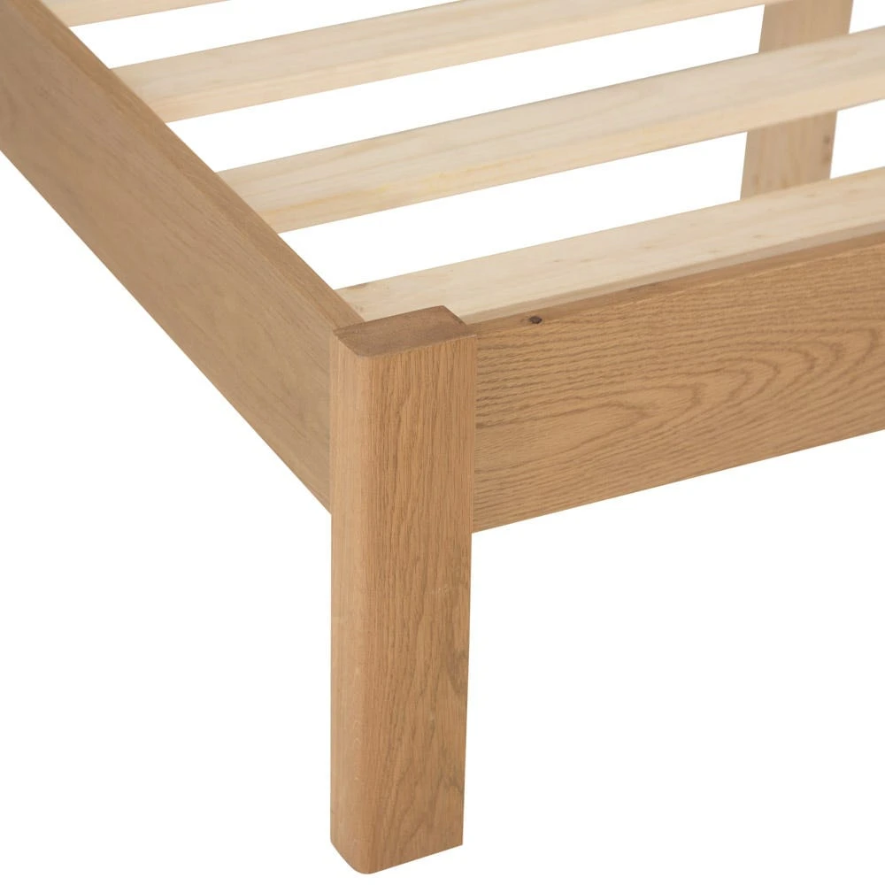 Rutland Oak Double Bed Frame 7 Rutland Oak Double Bed Frame - Image 7