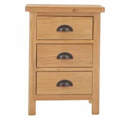Rutland Oak 3 Drawer Large Bedside Table 16 Rutland Oak 3 Drawer Large Bedside Table -Furniture Specialty Store rutlandoak 98