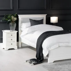Banbury White Painted Single Bed Frame