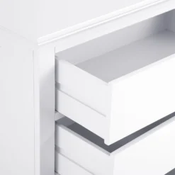 Florence White Painted Chest Of 3 Drawers -Furniture Specialty Store sw 3dc w 3