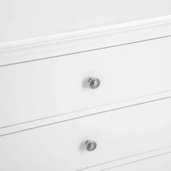 Florence White Painted Chest Of 3 Drawers -Furniture Specialty Store sw 3dc w 4