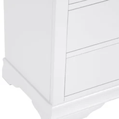 Florence White Painted Chest Of 3 Drawers -Furniture Specialty Store sw 3dc w 7