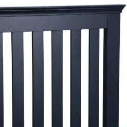 Florence Midnight Grey Painted Double Bed Frame -Furniture Specialty Store sw 46 mg 3