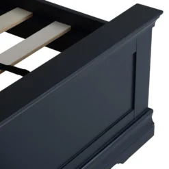 Florence Midnight Grey Painted Double Bed Frame -Furniture Specialty Store sw 46 mg 4