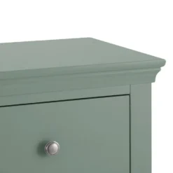 Florence Sage Green Painted 5 Drawer Tallboy 12 Florence Sage Green Painted 5 Drawer Tallboy -Furniture Specialty Store sw 5dn cg2 5