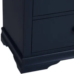 Florence Midnight Grey Painted 6 Drawer Chest -Furniture Specialty Store sw 6dc mg 8