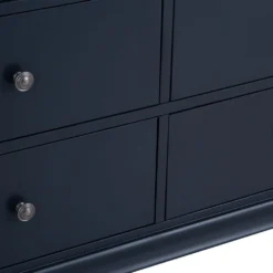 Florence Midnight Grey Painted 6 Drawer Chest -Furniture Specialty Store sw 6dc mg 9