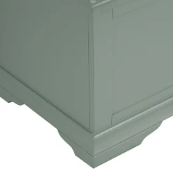 Florence Sage Green Painted Blanket Box -Furniture Specialty Store sw bb cg2 3 1