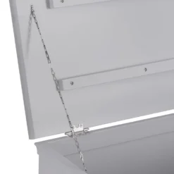 Florence Grey Painted Blanket Box -Furniture Specialty Store sw bb grey 5