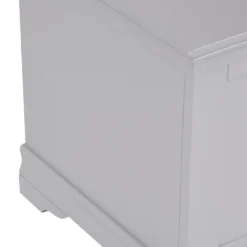 Florence Grey Painted Blanket Box -Furniture Specialty Store sw bb grey 7