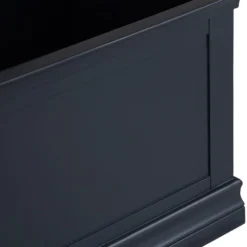 Florence Midnight Grey Painted Blanket Box -Furniture Specialty Store sw bb mg 6