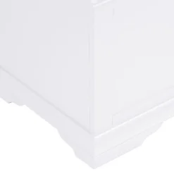 Florence White Painted Blanket Box -Furniture Specialty Store sw bb w 3