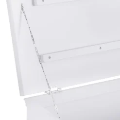 Florence White Painted Blanket Box -Furniture Specialty Store sw bb w 5