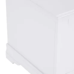 Florence White Painted Blanket Box -Furniture Specialty Store sw bb w 7