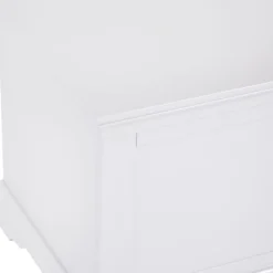 Florence White Painted Blanket Box -Furniture Specialty Store sw bb w 8